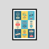 Success Isa State Mind The Plan Doesn't Work Premium Motivational Quotes Photo Frame